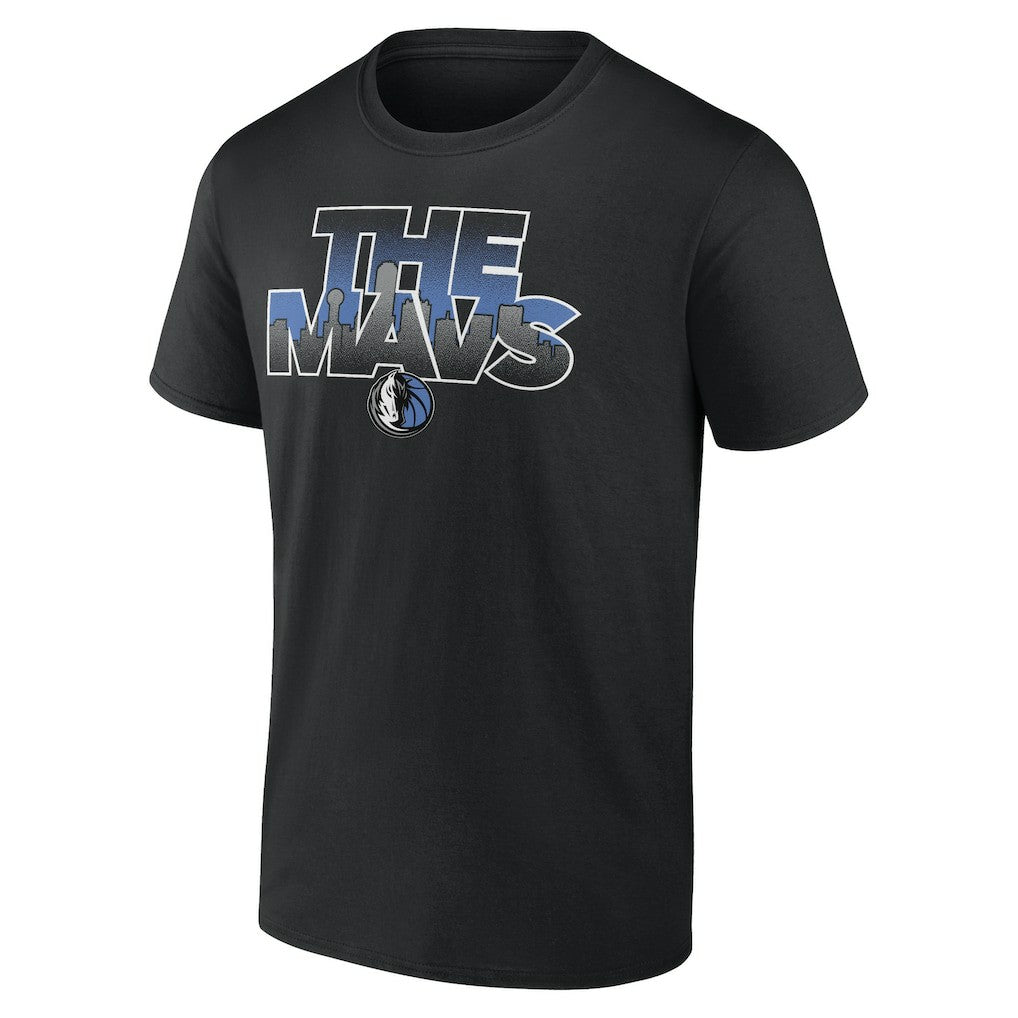 Dallas Mavericks Announcer T-Shirt Black - NBA