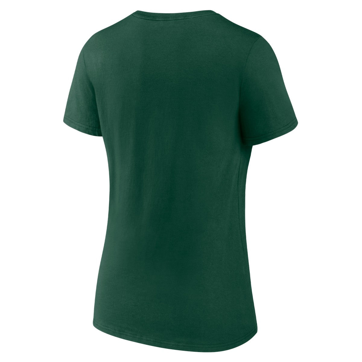 Milwaukee Bucks Women's Announcer V-Neck T-Shirt Hunter Green - NBA