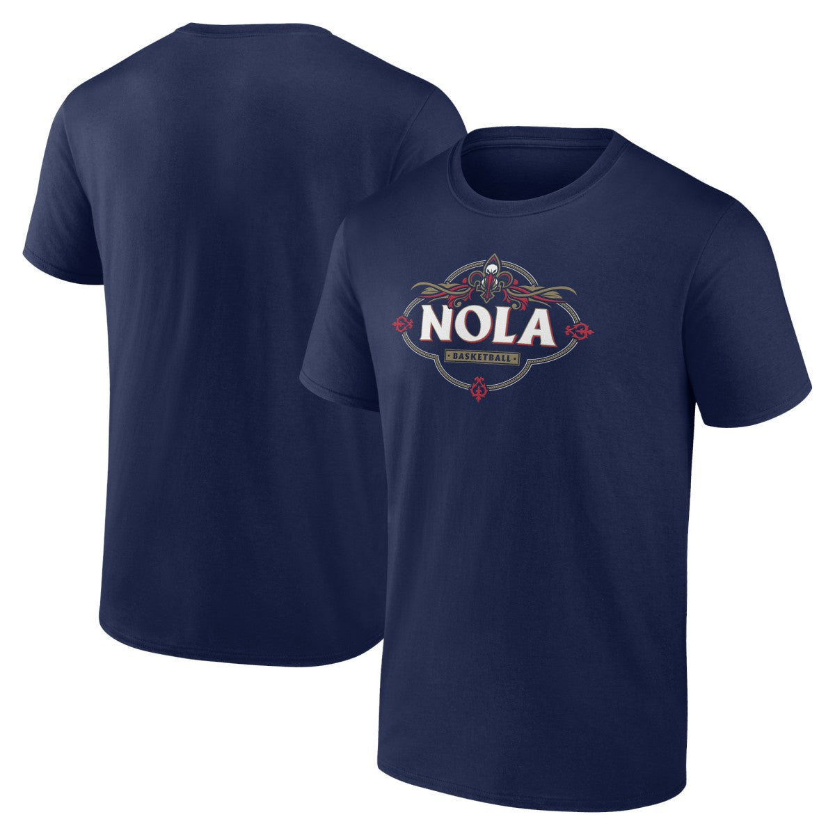New Orleans Pelicans Announcer T-Shirt Navy - NBA