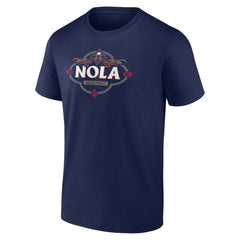 New Orleans Pelicans Announcer T-Shirt Navy - NBA