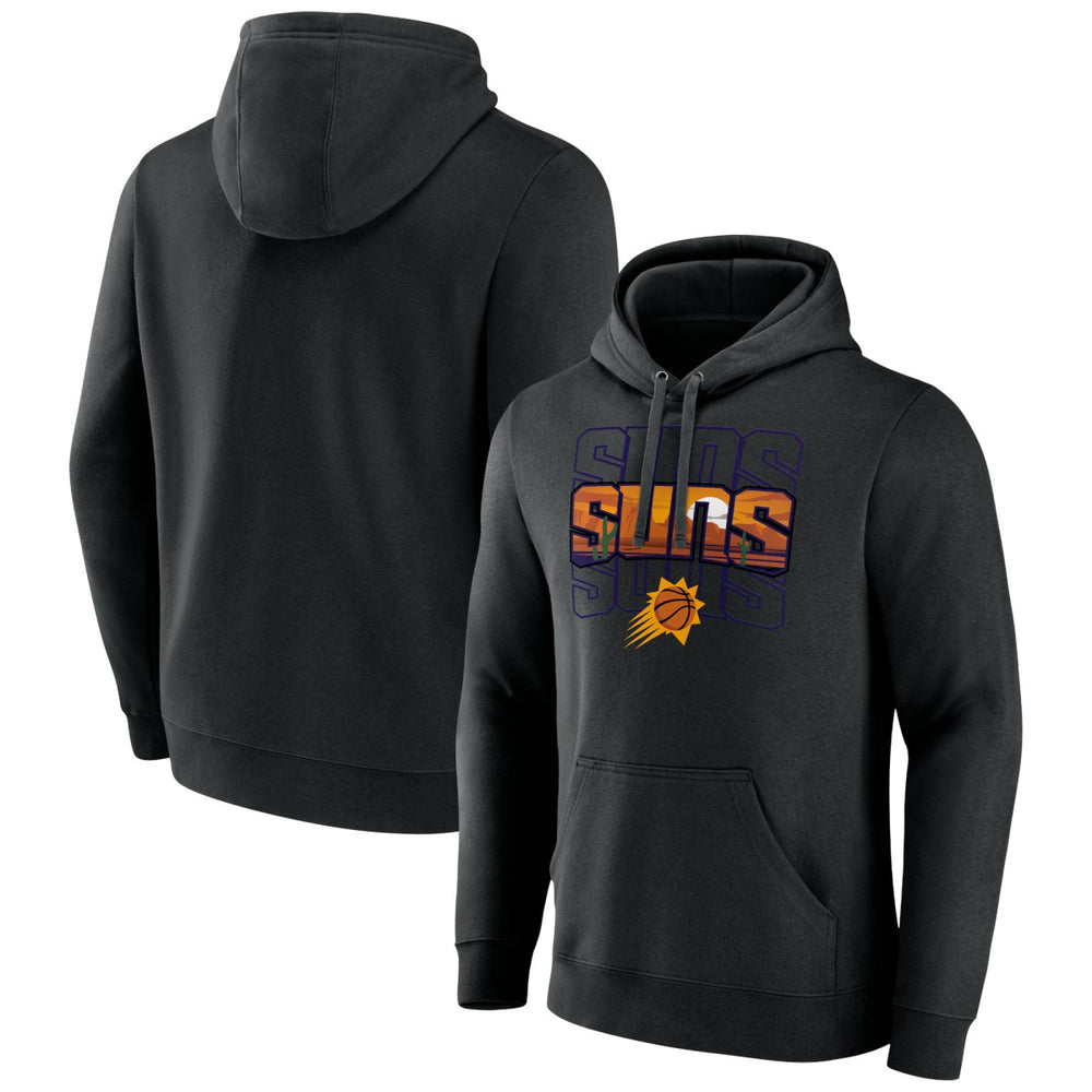 Phoenix Suns Announcer Pullover Hoodie Black - NBA