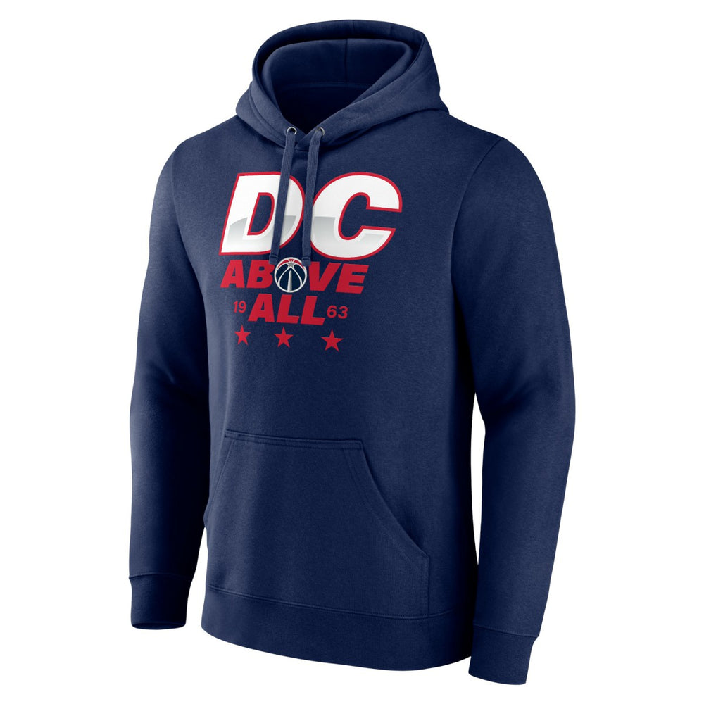 Washington Wizards Announcer Pullover Hoodie Navy - NBA