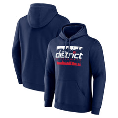 Washington Wizards Timeout Pullover Hoodie Navy - NBA