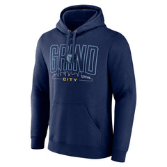 Memphis Grizzlies Huddle Pullover Hoodie Navy - NBA