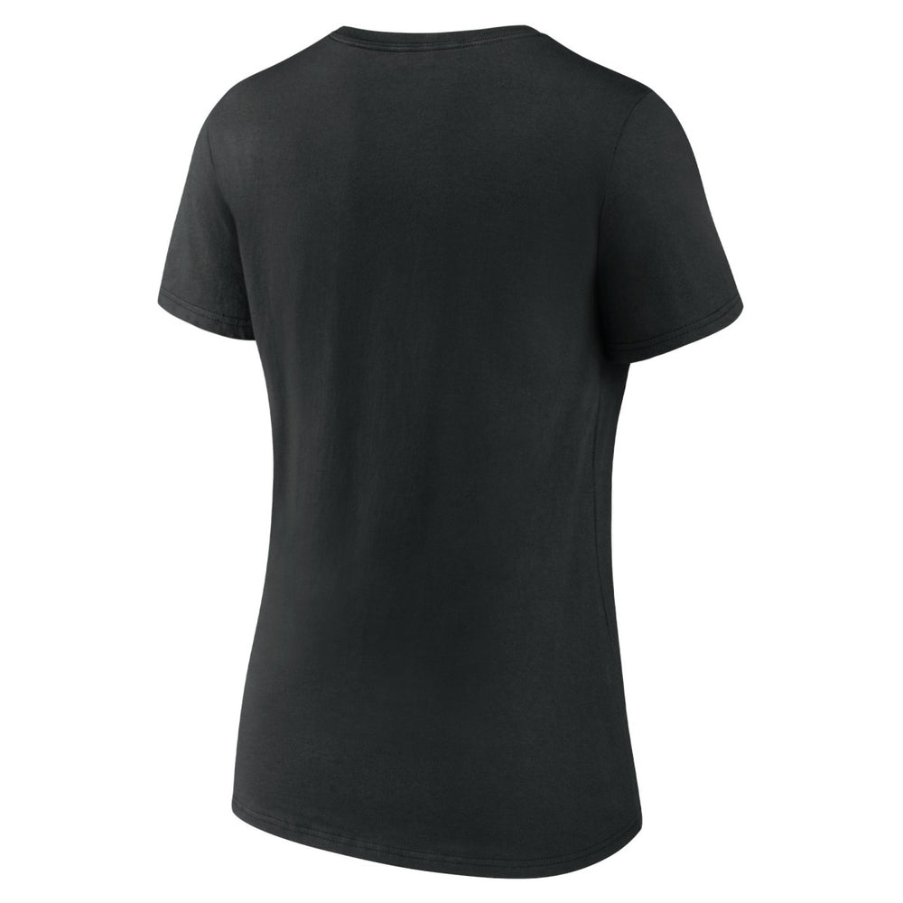 Portland Trail Blazers Women's Huddle V-Neck T-Shirt Black - NBA