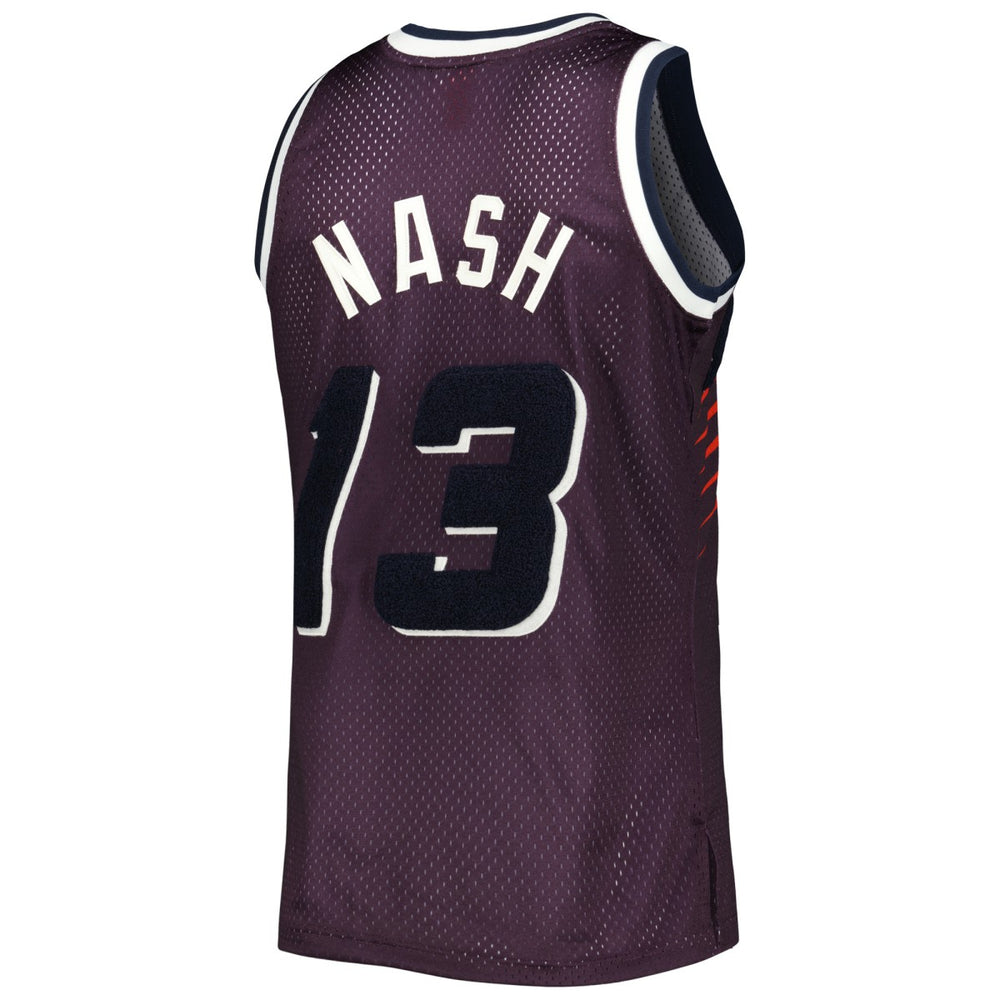 Steve Nash Phoenix Suns 1996/97 Hardwood Classics Off-Court Swingman Jersey Purple - NBA