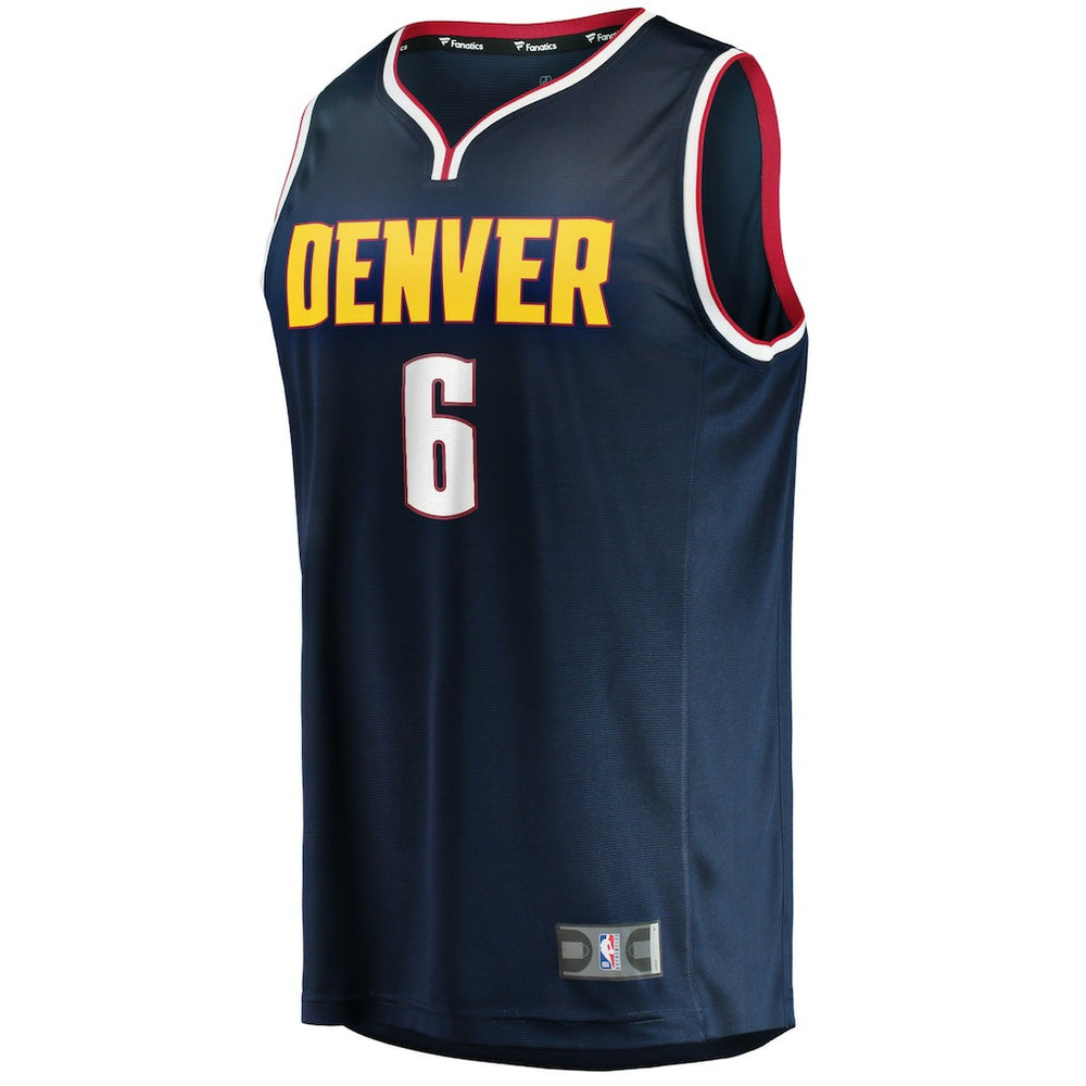 DeAndre Jordan Denver Nuggets Youth Fast Break Player Jersey Icon Editi- Navy - NBA