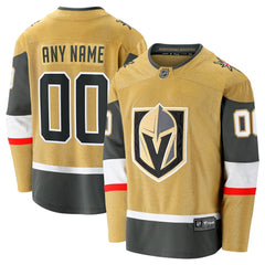 Vegas Golden Knights Fanatics Home Breakaway Custom Jersey - - NHL
