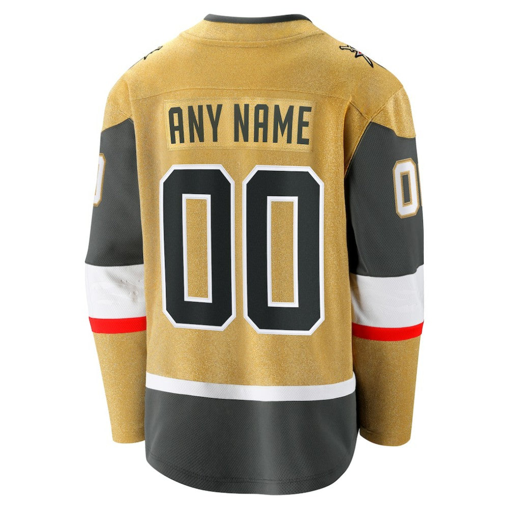 Vegas Golden Knights Fanatics Home Breakaway Custom Jersey - - NHL