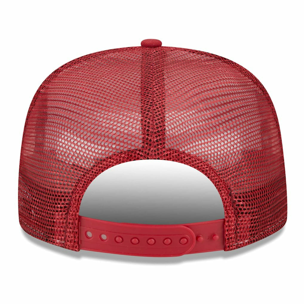 Arizona Cardinals New Era Banger 9FIFTY Trucker Snapback Hat White/Cardinal | NFL