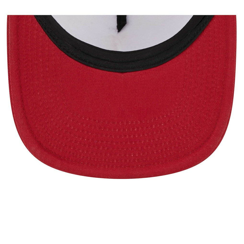 Arizona Cardinals New Era Banger 9FIFTY Trucker Snapback Hat White/Cardinal | NFL