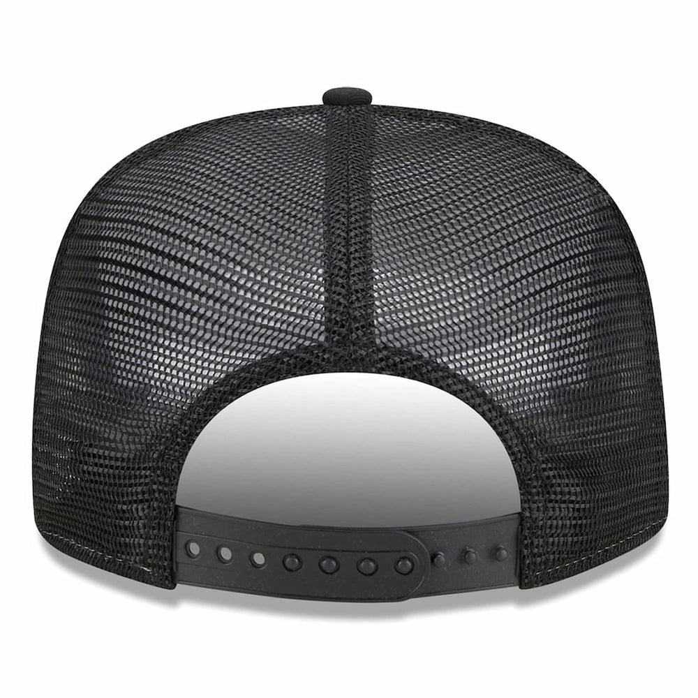 Las Vegas Raiders New Era Banger 9FIFTY Trucker Snapback Hat White/Black | NFL