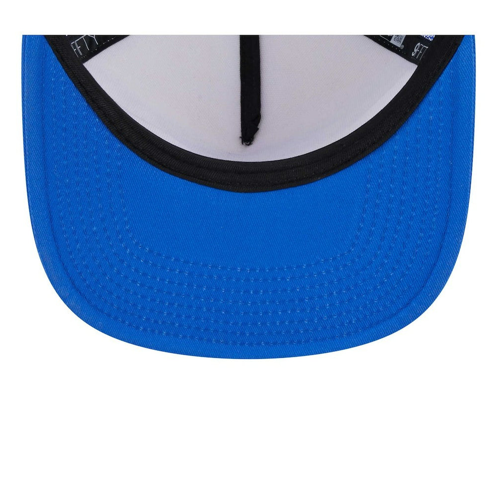 Los Angeles Rams New Era Banger 9FIFTY Trucker Snapback Hat White/Royal | NFL