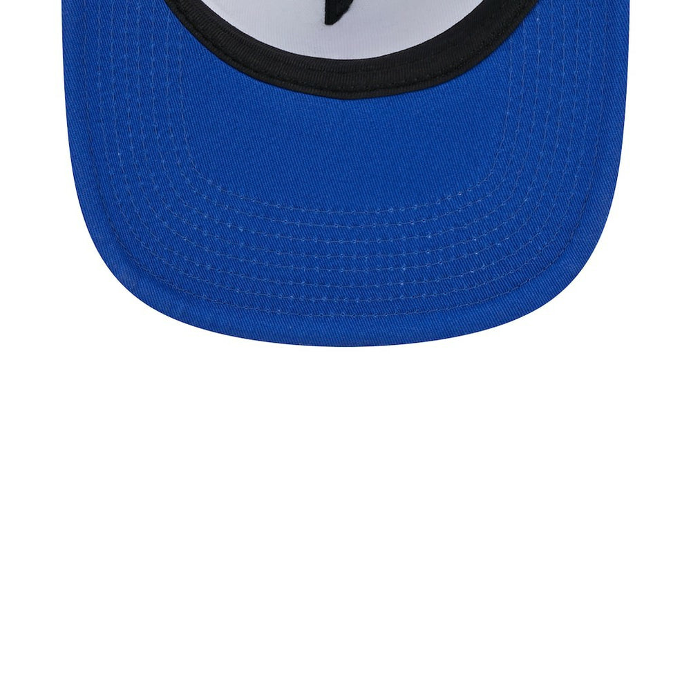 New York Giants New Era Banger 9FIFTY Trucker Snapback Hat White/Royal | NFL