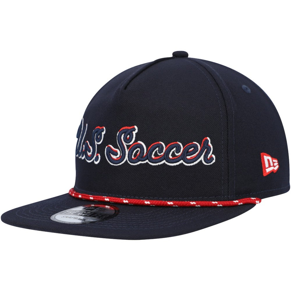 USMNT New Era Script Golfer Adjustable Hat Navy | New Era Sale
