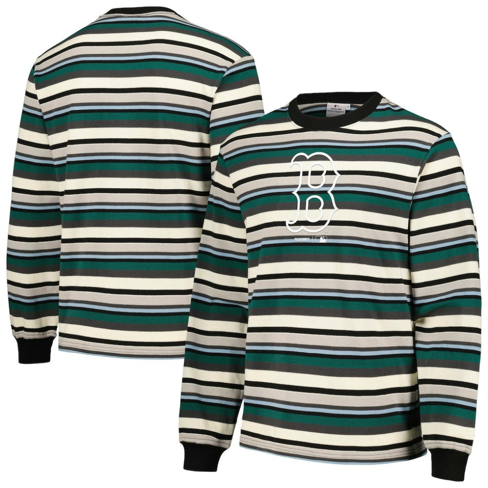 Boston Red Sox PLEASURES Ballpark Long Sleeve T-Shirt - MLB