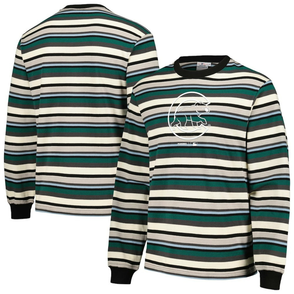 Chicago Cubs PLEASURES Ballpark Long Sleeve T-Shirt - MLB