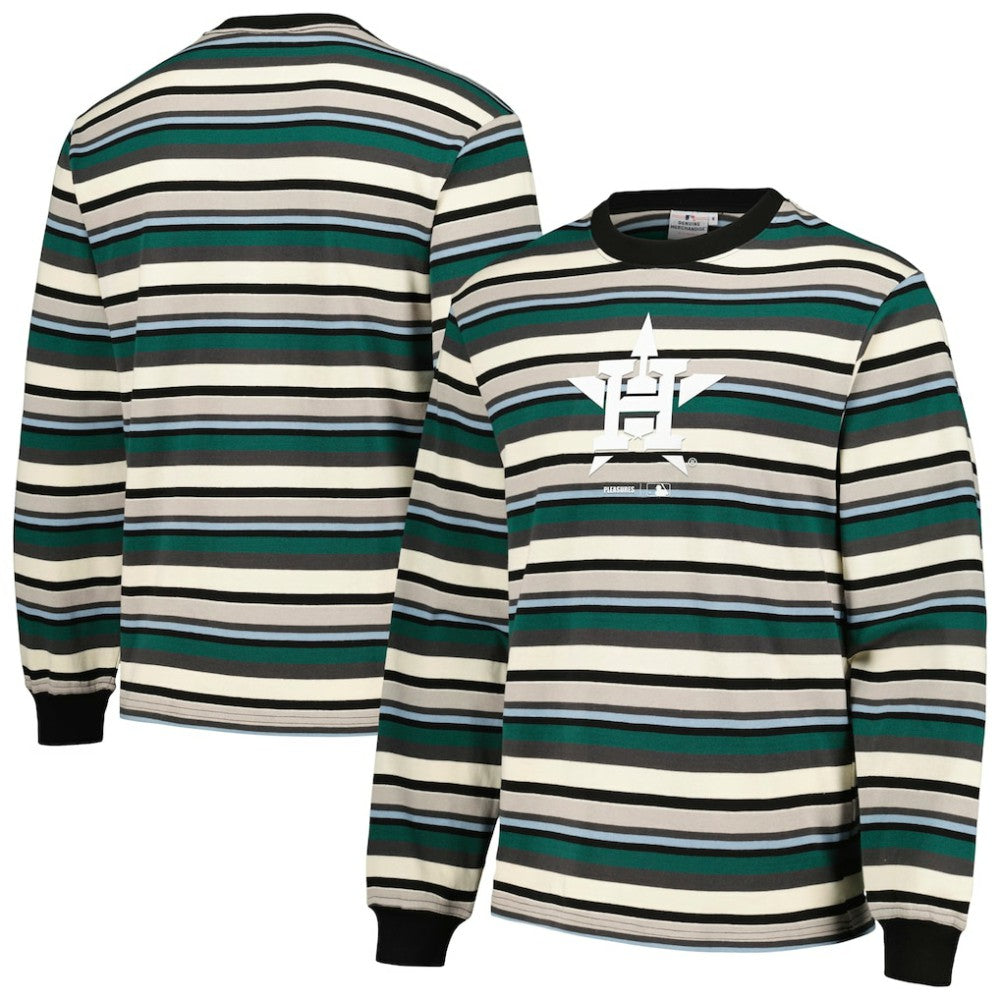 Houston Astros PLEASURES Ballpark Long Sleeve T-Shirt - MLB
