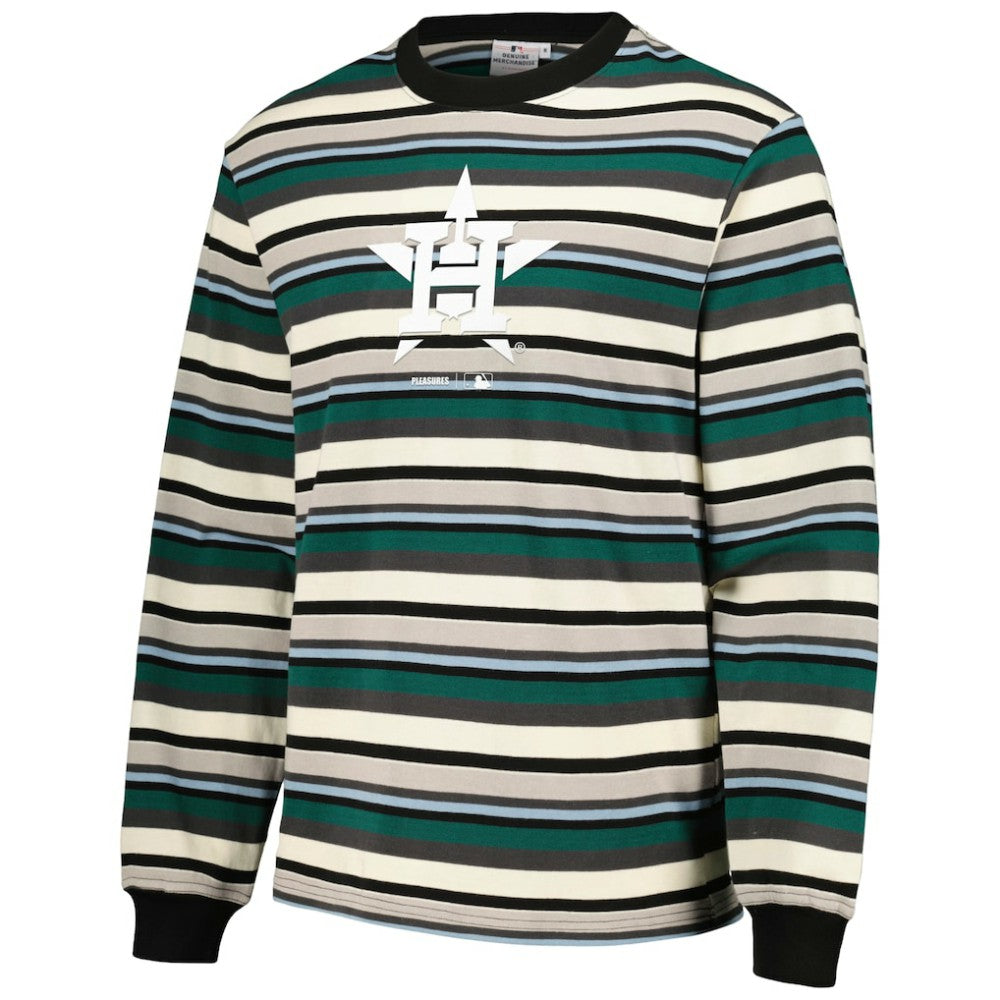 Houston Astros PLEASURES Ballpark Long Sleeve T-Shirt - MLB