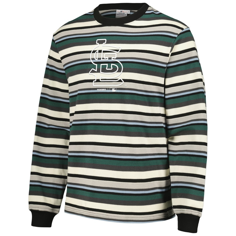 St. Louis Cardinals PLEASURES Ballpark Long Sleeve T-Shirt - MLB