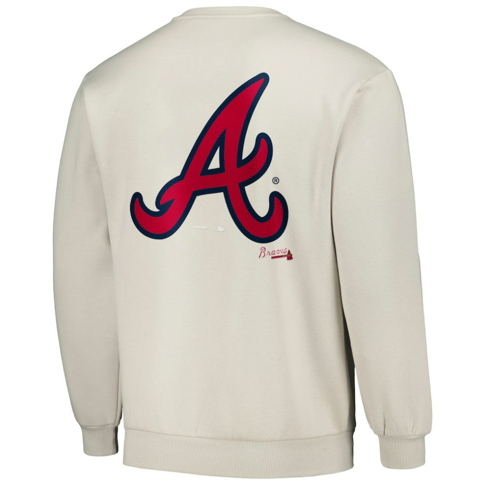 Atlanta Braves PLEASURES Ballpark Pullover Sweatshirt - MLB
