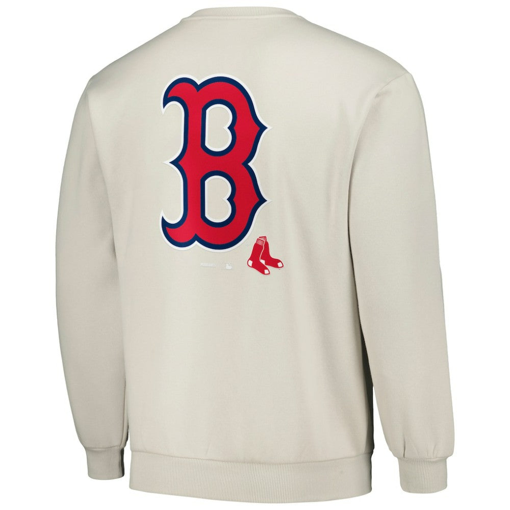 Boston Red Sox PLEASURES Ballpark Pullover Sweatshirt - MLB