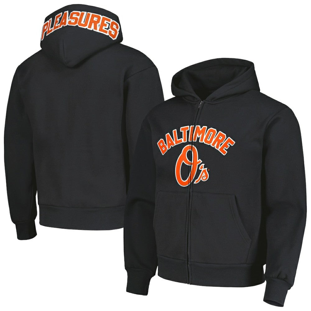 Baltimore Orioles PLEASURES Opening Day Full-Zip Hoodie - MLB