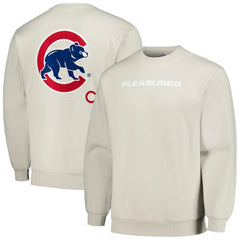 Chicago Cubs PLEASURES Ballpark Pullover Sweatshirt - MLB