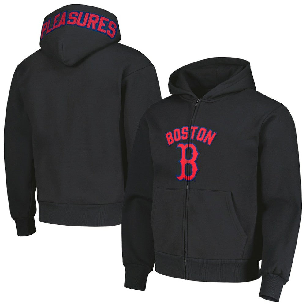 Boston Red Sox PLEASURES Opening Day Full-Zip Hoodie - MLB