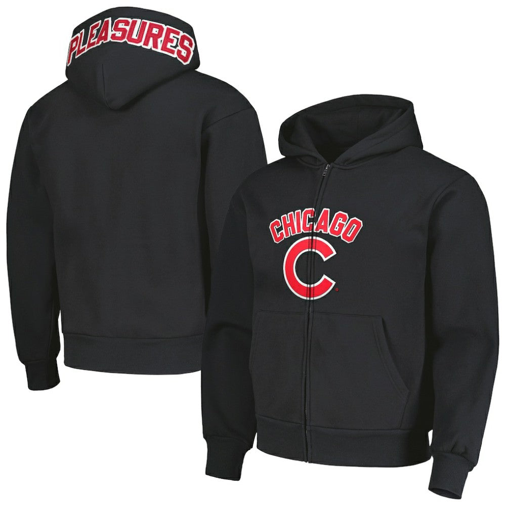 Chicago Cubs PLEASURES Opening Day Full-Zip Hoodie - MLB