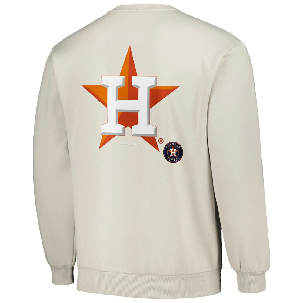 Houston Astros PLEASURES Ballpark Pullover Sweatshirt - MLB