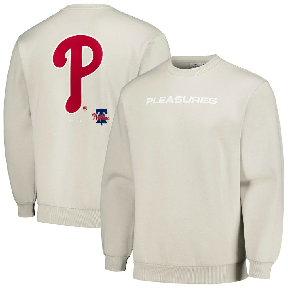Philadelphia Phillies PLEASURES Ballpark Pullover Sweatshirt - MLB