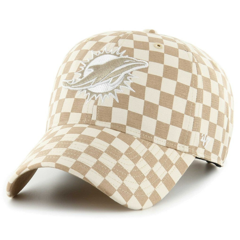 Miami Dolphins '47 Women's Vibe Check Clean Up Adjustable Hat Tan | 47 brand