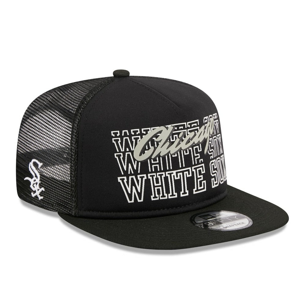 Chicago White Sox New Era  Street Team A-Frame Trucker 9FIFTY Snapback Hat - MLB