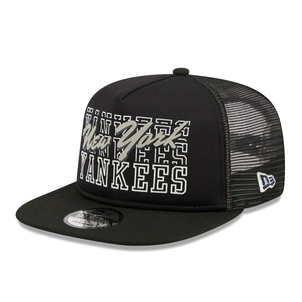 New York Yankees New Era  Street Team A-Frame Trucker 9FIFTY Snapback Hat - MLB