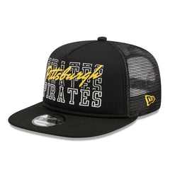 Pittsburgh Pirates New Era  Street Team A-Frame Trucker 9FIFTY Snapback Hat - MLB