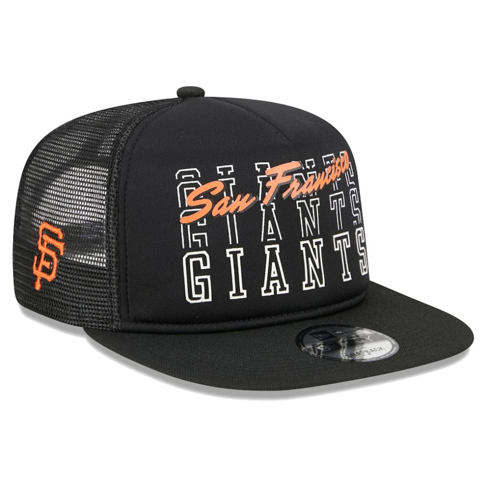 San Francisco Giants New Era  Street Team A-Frame Trucker 9FIFTY Snapback Hat - MLB