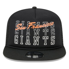 San Francisco Giants New Era  Street Team A-Frame Trucker 9FIFTY Snapback Hat - MLB