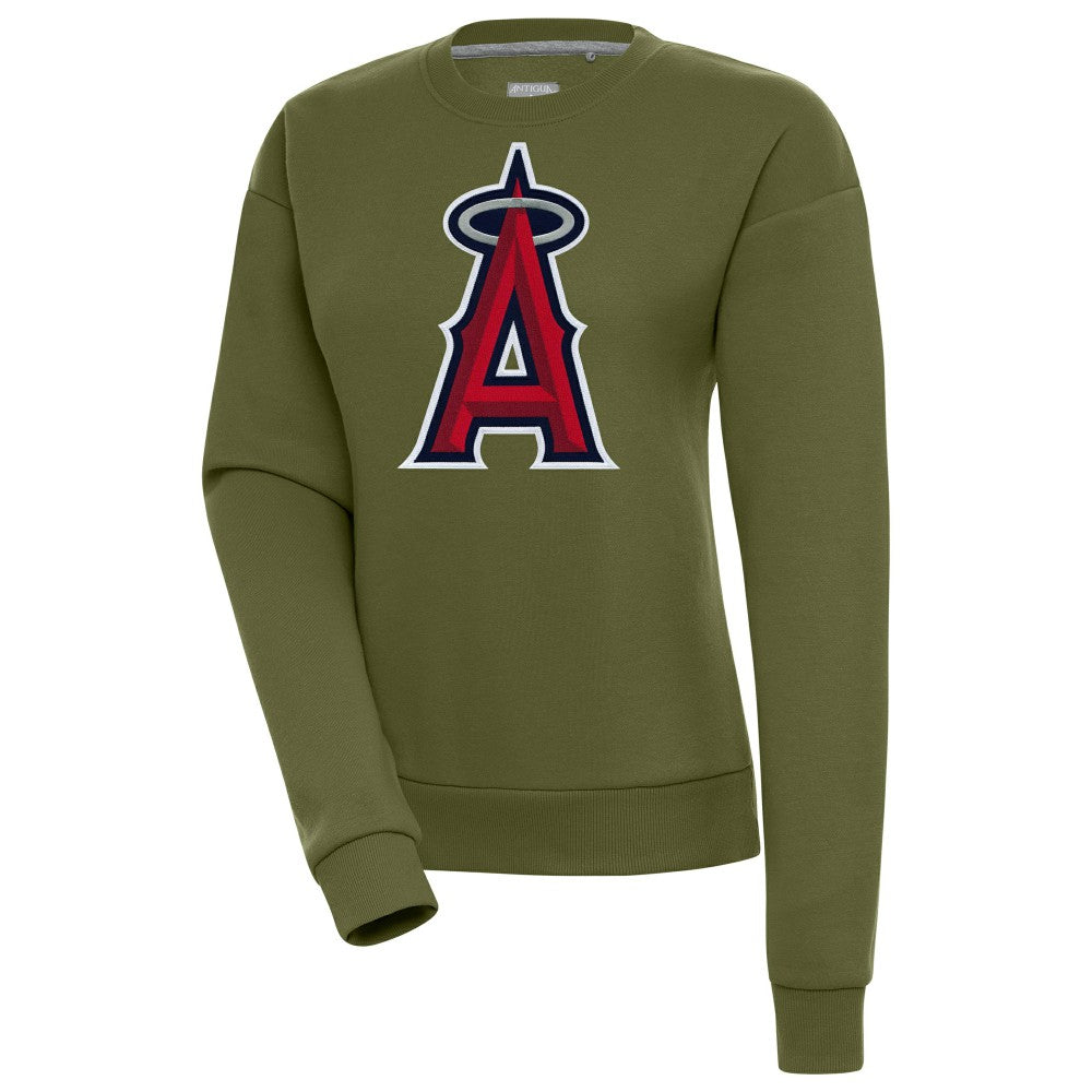 Los Angeles Angels Antigua Women's Victory Pullover Sweatshirt - MLB