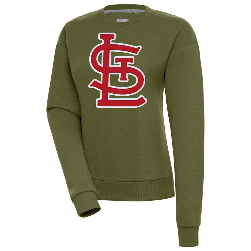 St. Louis Cardinals Antigua Women's Victory Pullover Sweatshirt - MLB
