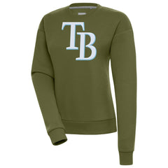 Tampa Bay Rays Antigua Women's Victory Pullover Sweatshirt - MLB