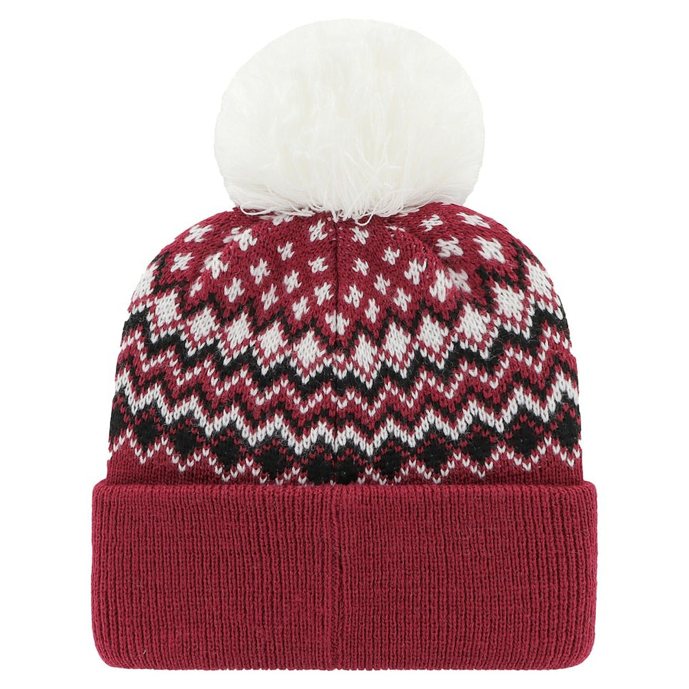 Arizona Cardinals '47 Women's Elsa Cuffed Knit Hat with Pom Cardinal | 47 brand