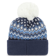 Tennessee Titans '47 Women's Elsa Cuffed Knit Hat with Pom Navy | 47 brand
