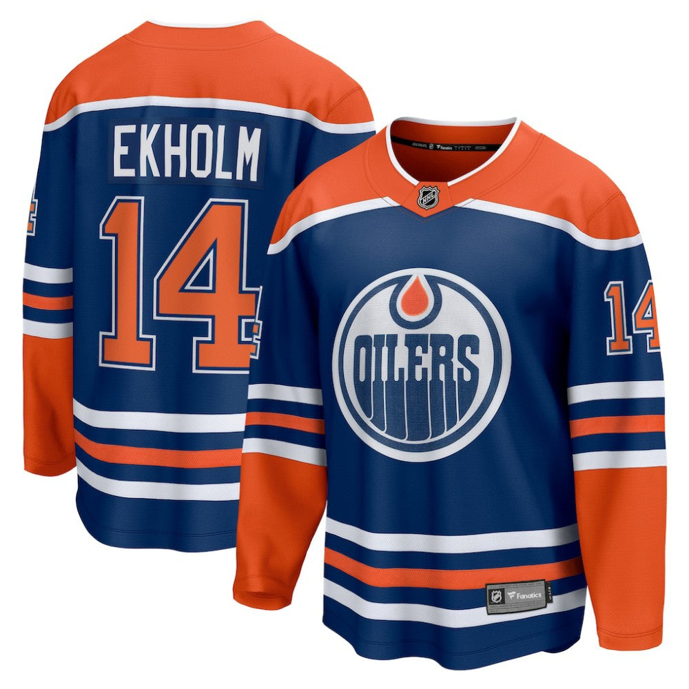 Mattias Ekholm Edmonton Oilers Fanatics Home Breakaway Jersey - Royal - NHL