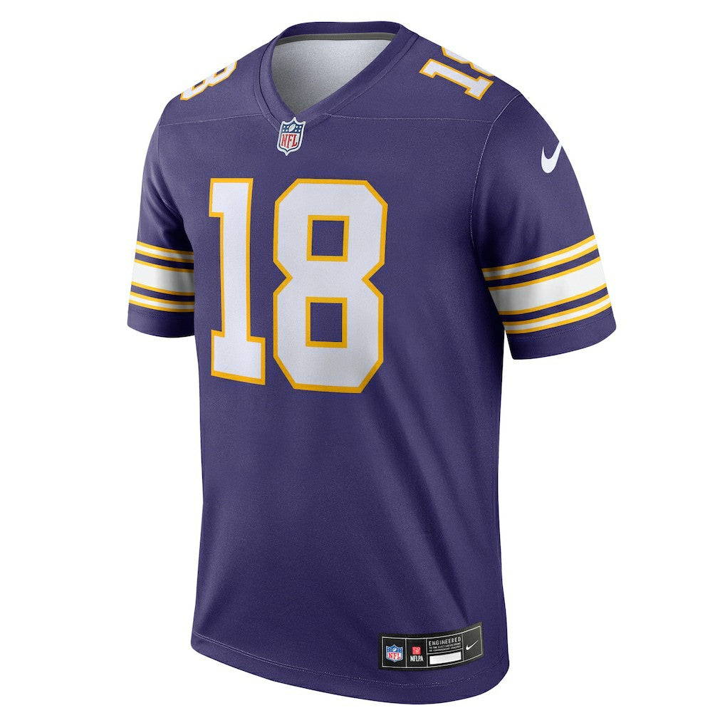 Justin Jefferson Minnesota Vikings Legend Player Performance Top Purple | Nike for Sale