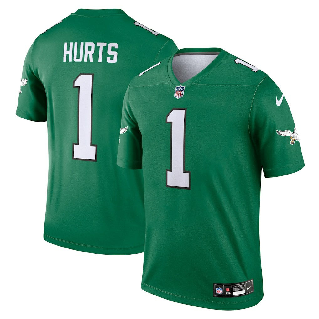 Jalen Hurts Philadelphia Eagles Legend Player Performance Top Kelly Green | Nike for Sale