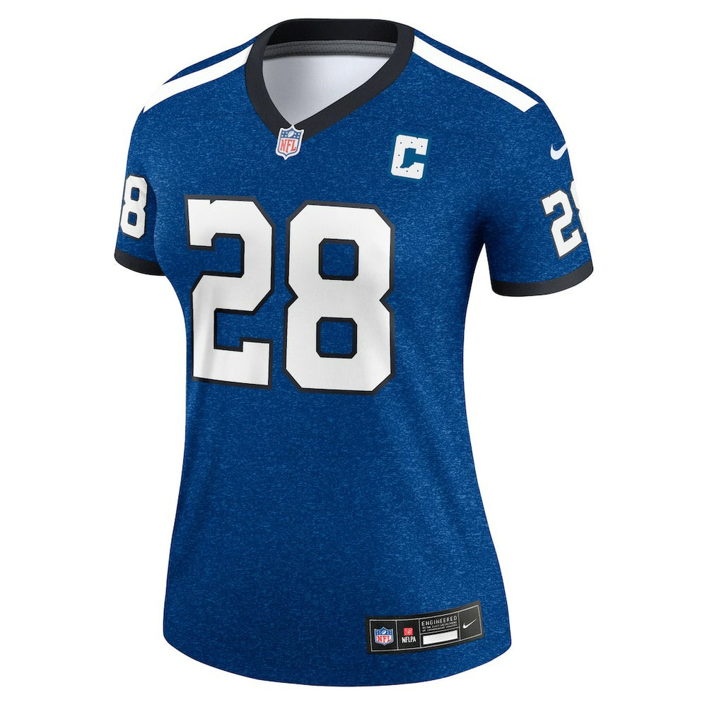Jonathan Taylor Indianapolis Colts Women's Alternate Legend Player Performance Top Royal | Nike for Sale
