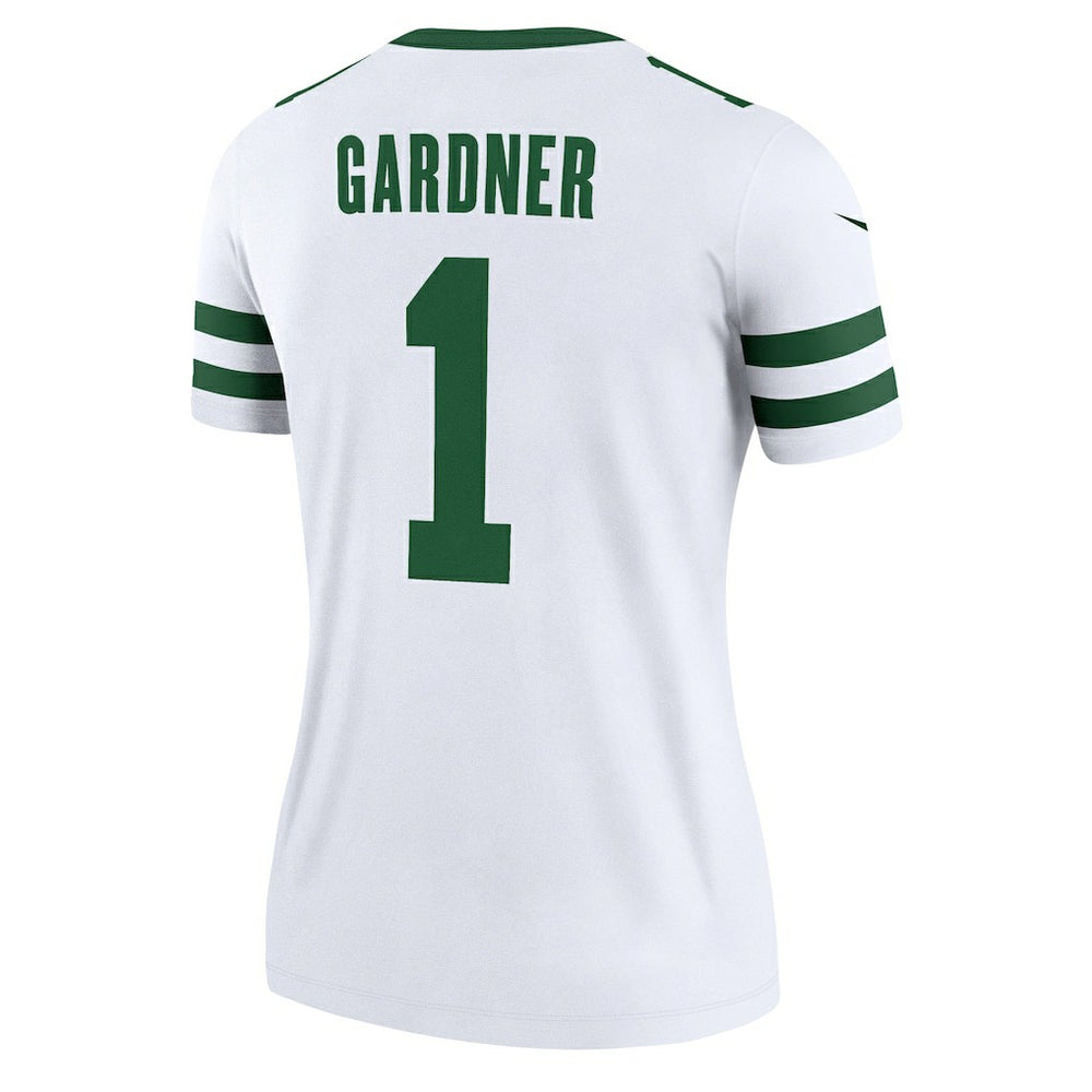 Ahmad Sauce Gardner New York Jets Women's Legend Player Performance Top Legacy White | Nike for Sale