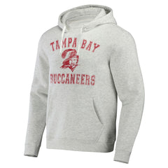 Tampa Bay Buccaneers NFL x Darius Rucker Collection Coaches Pullover Hoodie Heather Gray | Fanatics