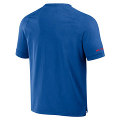 Buffalo Bills NFL x Darius Rucker Collection Washed Raglan Henley T-Shirt Royal | Fanatics